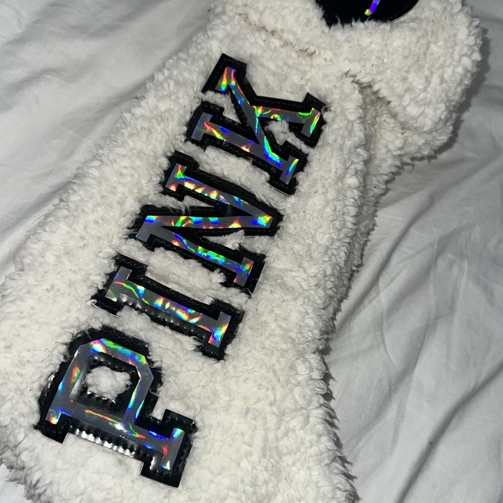 Pink Christmas Stocking View 2
